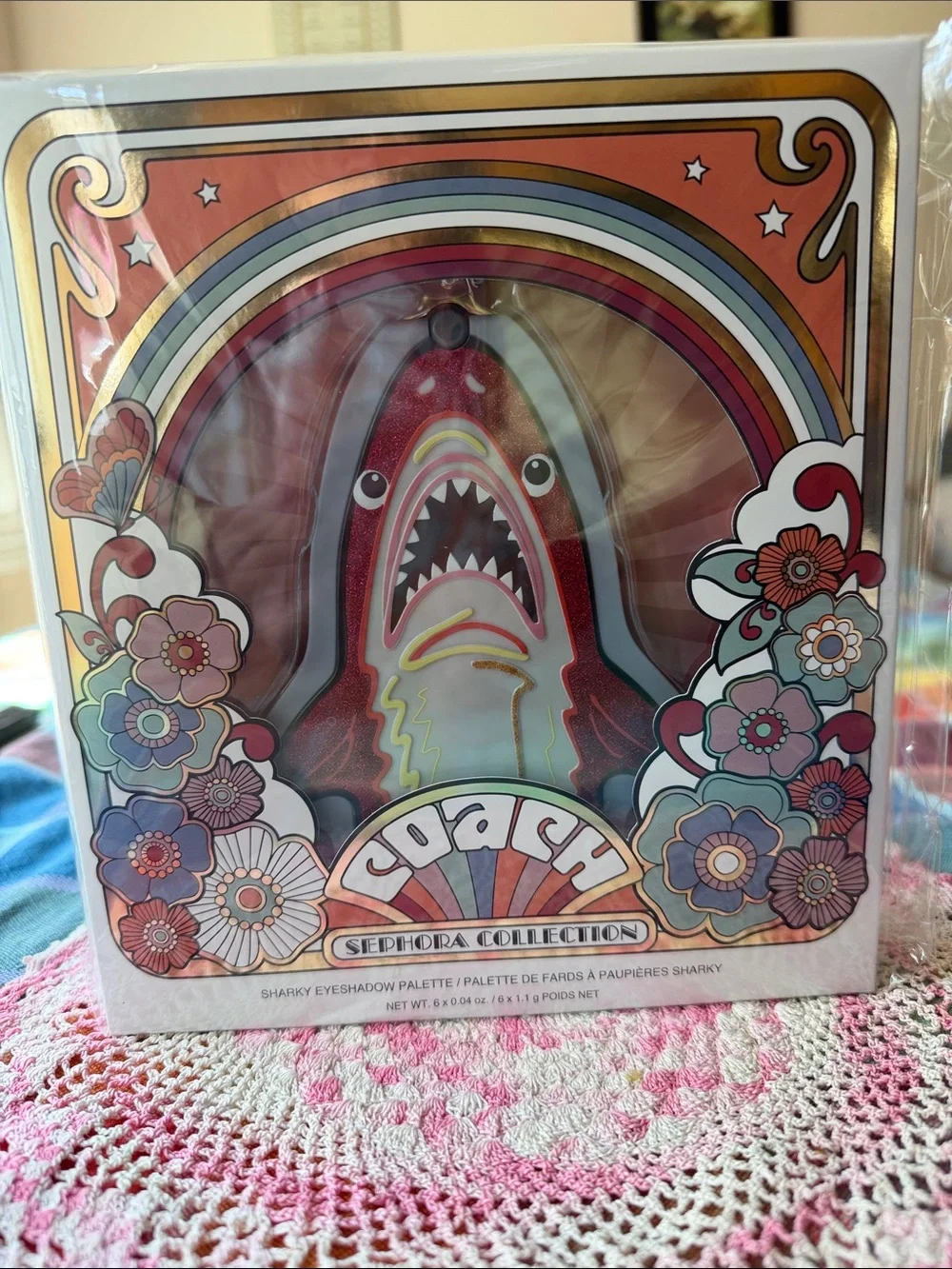 🦈💐🦈 COACH X SEPHORA COLLECTION SHARKY EYESHADOW PALLETTE🦈💐🦈 NWT 🦈💐🦈